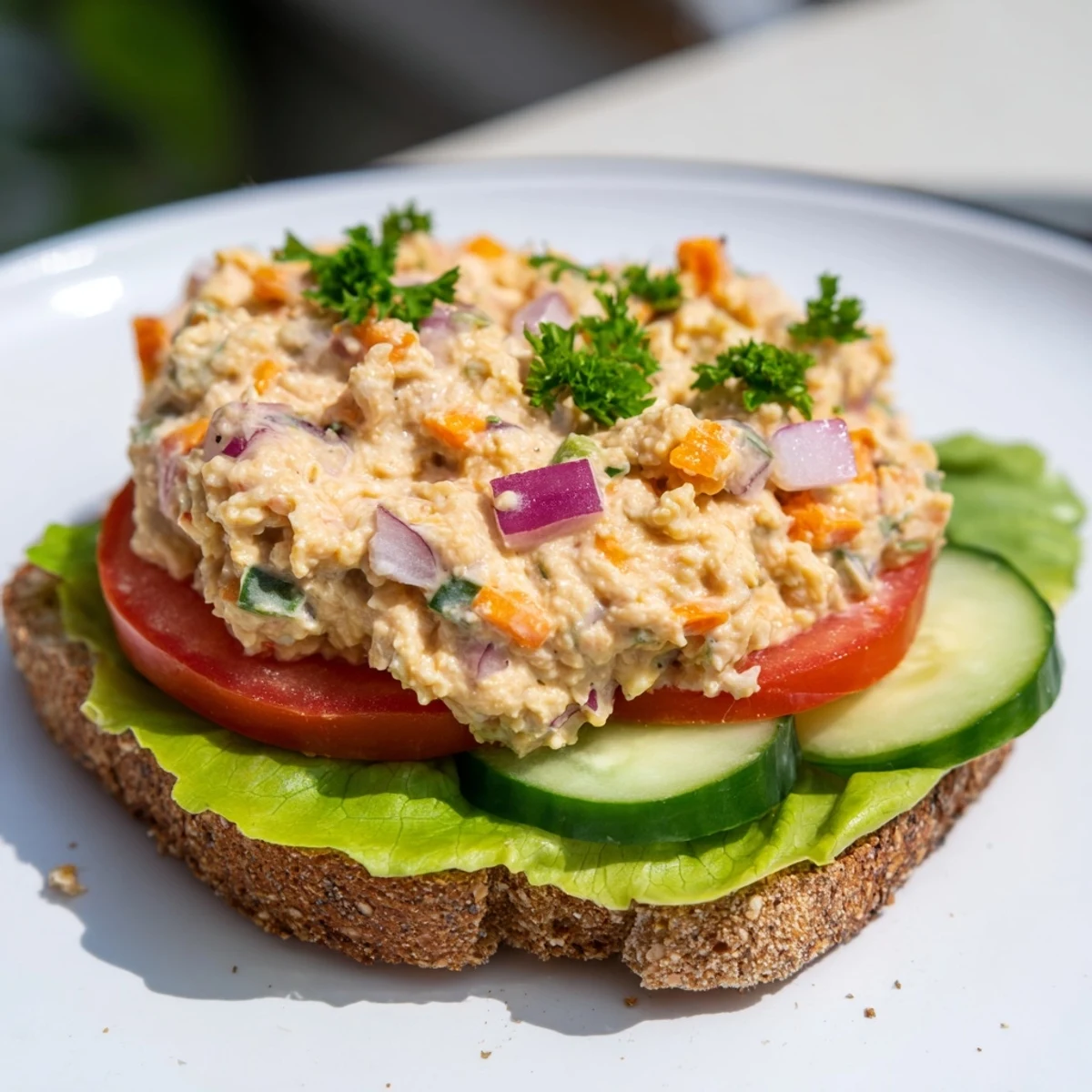 Easy Chickpea Salad Sandwich