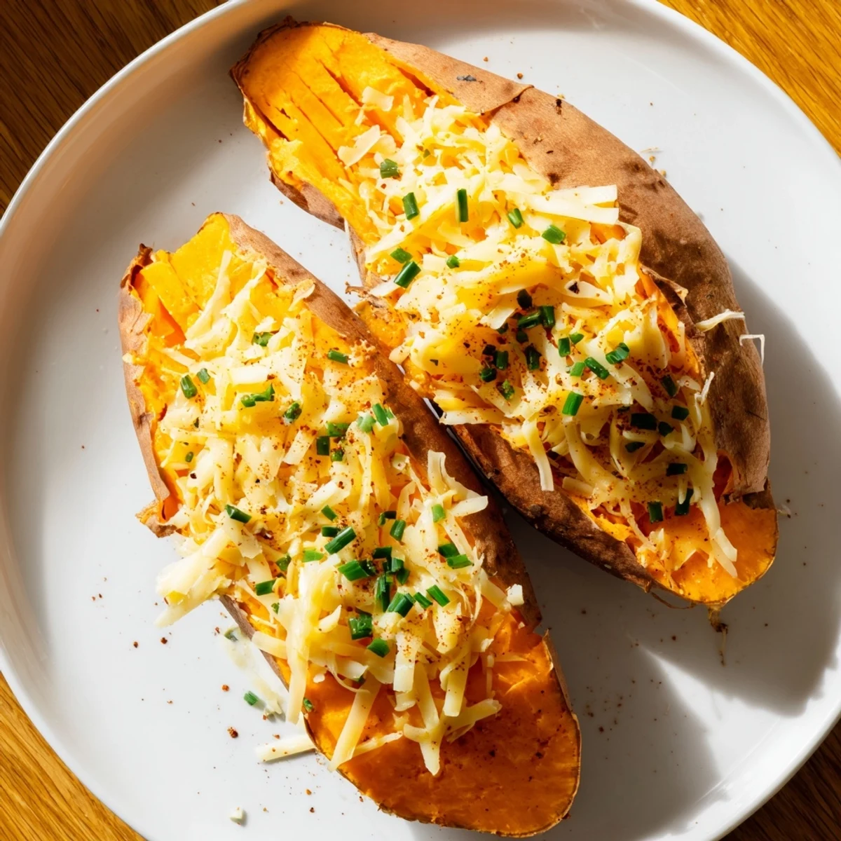 Sweet Potato Cheese Whole Roast
