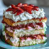 Spring Cakes Strawberries Cream