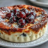Fresh Cherry Clafoutis with Vanilla