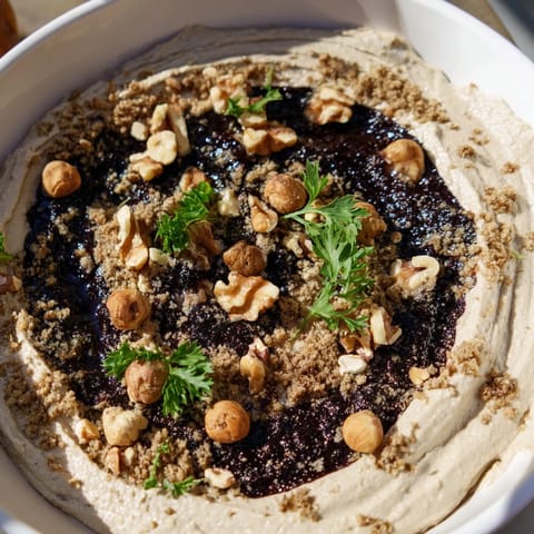 Delightful textural contrast in this Velvet Underground recipe, featuring creamy pâté and sweet jams alongside toasted nuts.