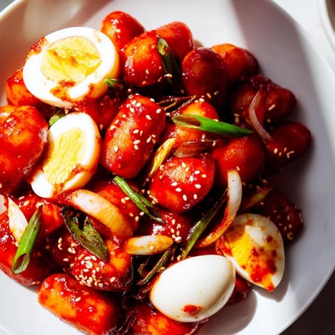 Chewy Spicy Korean Cakes