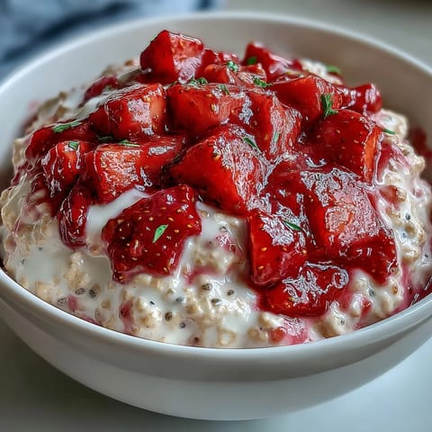 Strawberry Lemonade Oats Zest