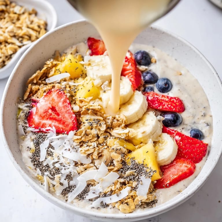 A refreshing and quick breakfast, these Breakfast Smoothie Packs are packed with colorful fruits.