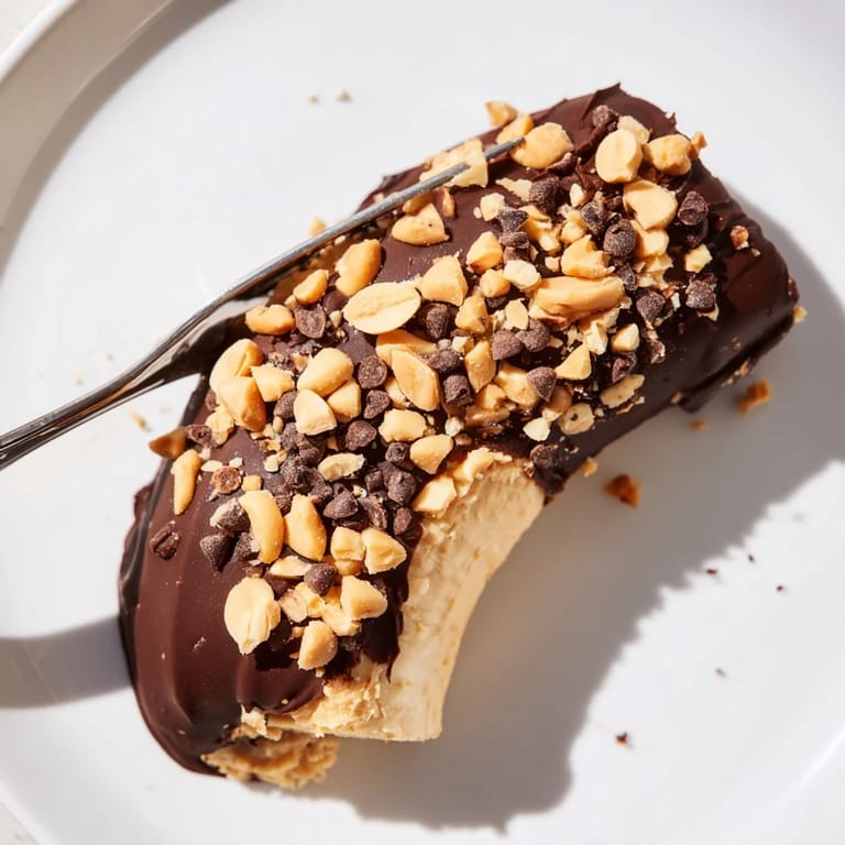 Enjoy delightful Frozen Banana Chocolate Pops: peanut butter and chocolate-covered banana popsicles, a perfect summer snack.