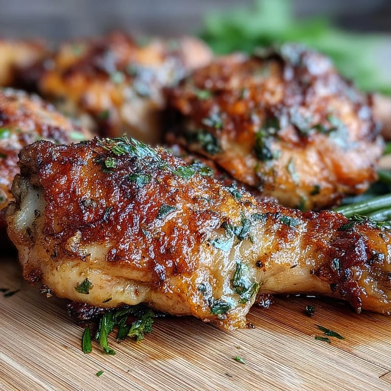 Oven-baked chicken drumsticks coated in zesty homemade ranch seasoning, accompanied by crisp-tender roasted green beans for a satisfying keto meal.