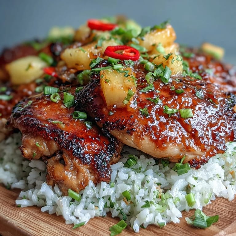 Easy pineapple chicken and rice foil packets featuring tender chicken, sweet pineapple, and vibrant veggies.