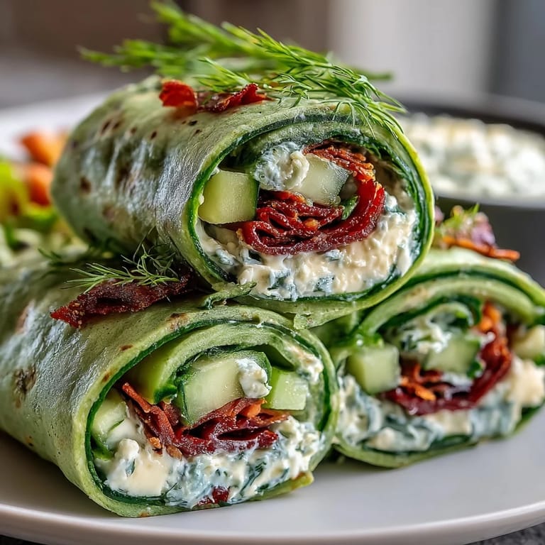 Bite-sized spinach tortilla pinwheels with herb cream cheese and fresh vegetables, ideal for easy, nutritious snacking.